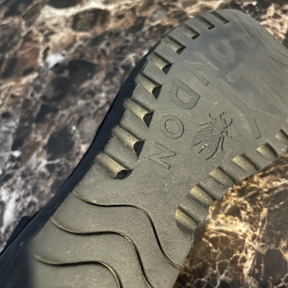 Fly London platform Velcro ankle strap opening toed shoes - Picture 3 of 15